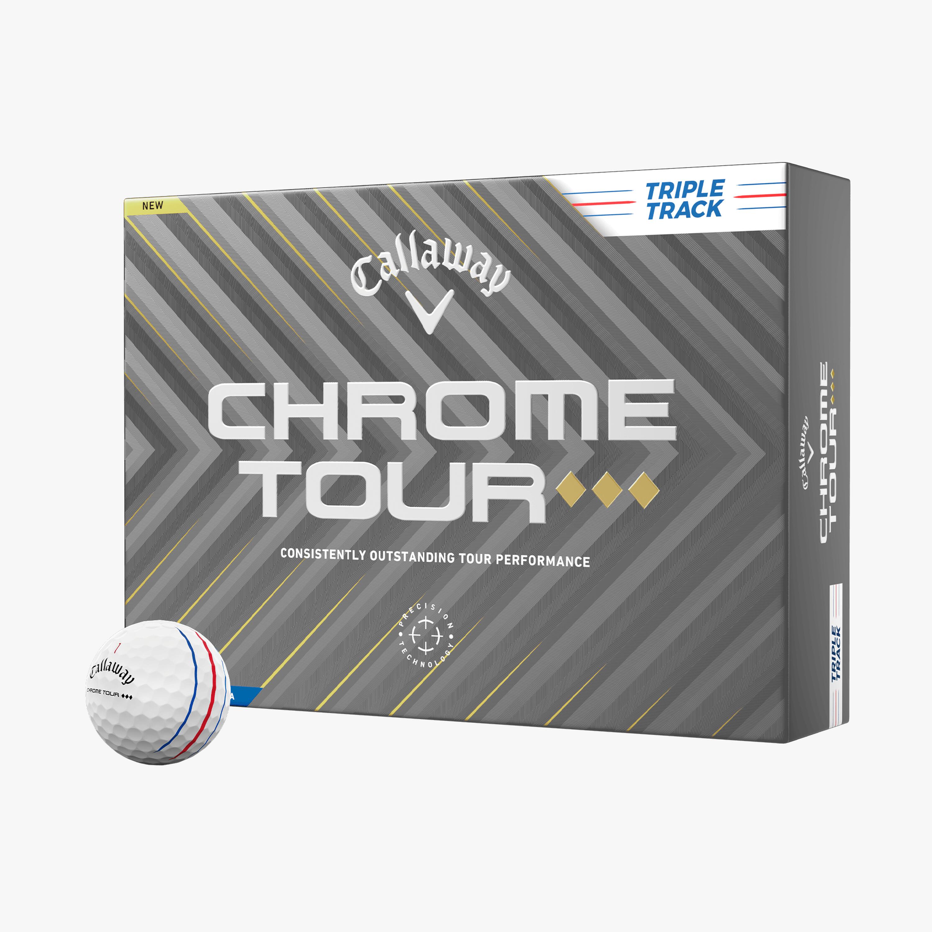 Chrome Tour Triple Diamond Triple Track Golf Balls Chrome Tour Triple Diamond Triple Track Golf Balls